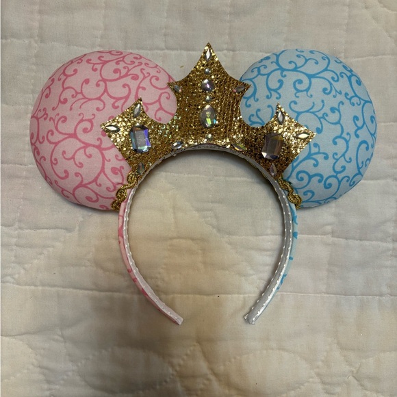 Sleeping Beauty Aurora Minnie Ear Headband - Picture 1 of 3